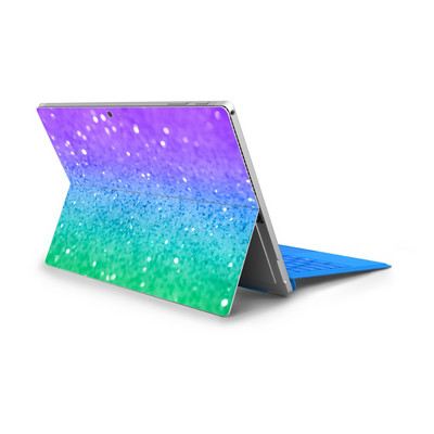 Επεξεργασίες φορητών υπολογιστών για Microsoft Surface Pro 7 4 Pro 5 Πολύχρωμο πίσω κάλυμμα κατά της σκόνης Αυτοκόλλητα αυτοκόλλητων βινυλίου από PVC για Surface Pro 6