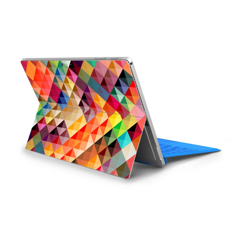 Prekrivači prijenosnih računala za Microsoft Surface Pro 7 4 Pro 5 Šareni stražnji poklopac protiv prašine PVC vinilne naljepnice naljepnice za Surface Pro 6 Skin
