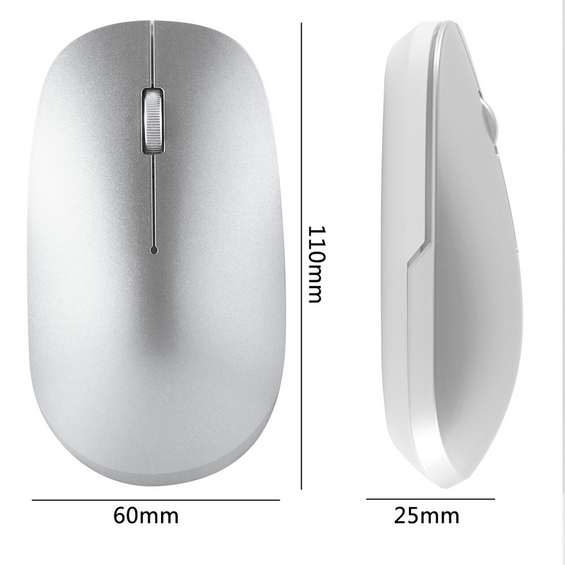 5.0 Bluetooth bežični miš punjivi ergonomski tihi mause USB optički uredski miševi za PC prijenosno računalo Tablet računalo Xiaomi