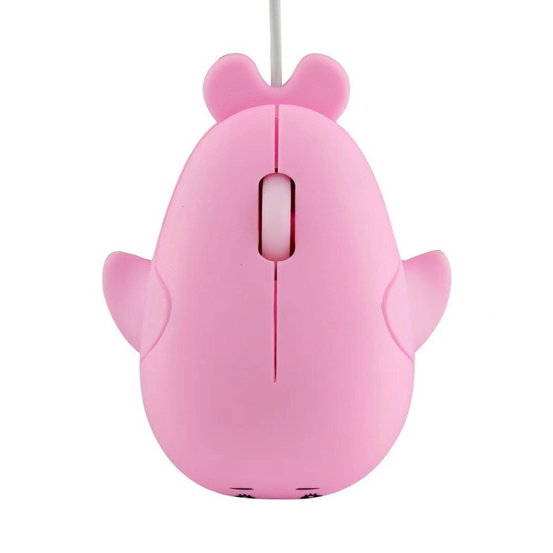 Cute Dolphin Image Cartoon Mouse Kawaii Mouse Gaming Αξεσουάρ Ενσύρματο ποντίκι Αξεσουάρ φορητού υπολογιστή Εργονομικό ενσύρματο ποντίκι gaming
