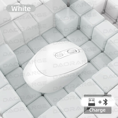 Tihi bežični miš za Macbook Bluetooth-kompatibilan punjivi miš za računalo Laptop Tablet PC Radni miš za igre