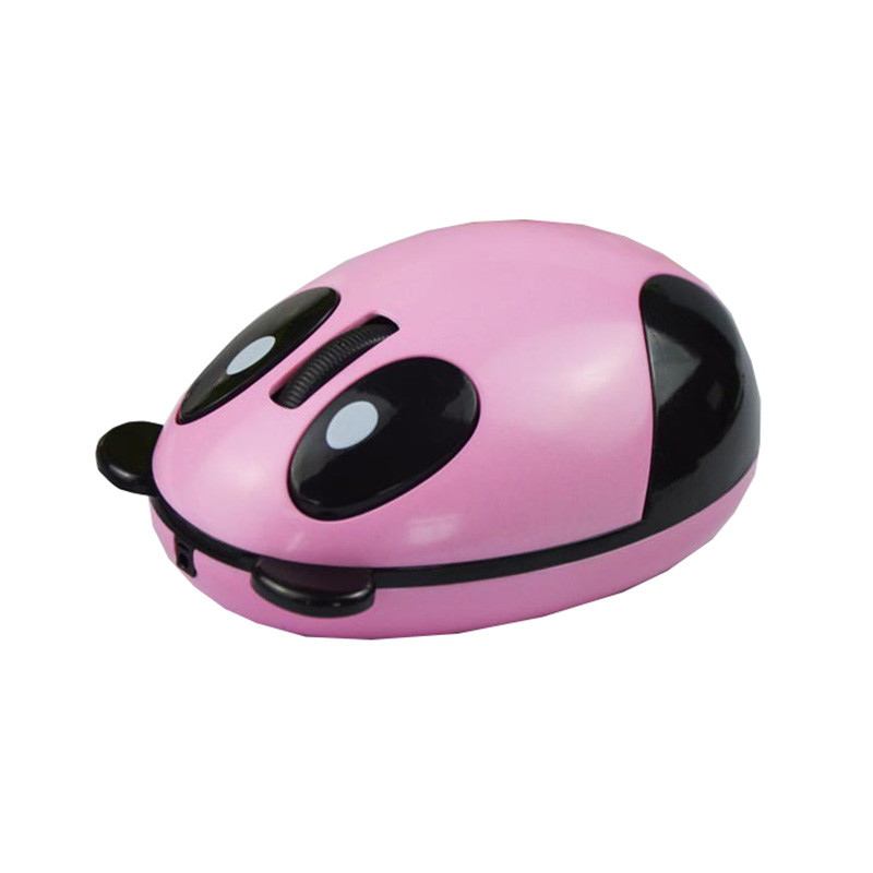Mini Mute USB optički bežični miš 2.4G prijemnik slatka panda miš Ergonomski miševi 1600DPI Računalo PC Laptop Desktop miševi