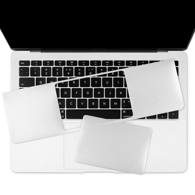 Batianda za MacBook Pro Retina 13 15 16 Touch Bar Air 13,3 inča Palms Guard Rest Cover with Trackpad Protector Naljepnica Srebrna