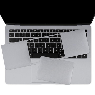 Batianda za MacBook Pro Retina 13 15 16 Touch Bar Air 13,3 inča Palms Guard Rest Cover with Trackpad Protector Naljepnica Srebrna