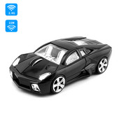 2.4G cool bežični miš za sportski automobil, optički 1600 DPI igrački računalni miš, ergonomski 3D USB miš za igranje za prijenosno računalo, tablet, poklon