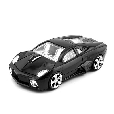 2.4G cool bežični miš za sportski automobil, optički 1600 DPI igrački računalni miš, ergonomski 3D USB miš za igranje za prijenosno računalo, tablet, poklon