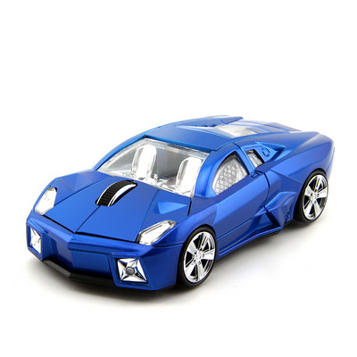 2.4G cool bežični miš za sportski automobil, optički 1600 DPI igrački računalni miš, ergonomski 3D USB miš za igranje za prijenosno računalo, tablet, poklon