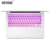 Poklopac tipkovnice EU US Ruski jezik Tipkovnica Skin za Macbook Air13 A1466 Pro13/15 A1502A1398 Silikonska folija za zaštitu tipkovnice