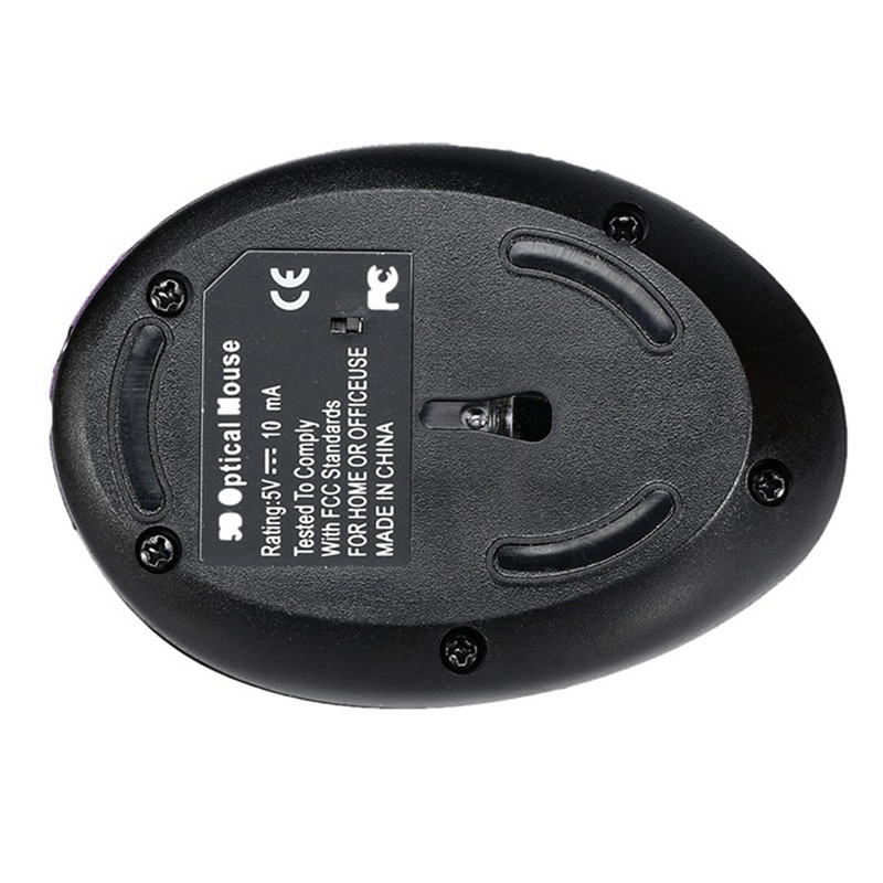 Ергономична зареждаща 2.4G вертикална безжична мишка, подходяща за компютърен лаптоп и др