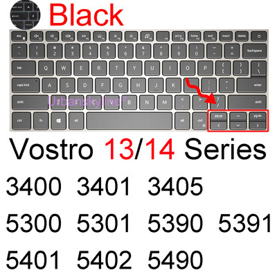 Billentyűzet borítás Dell Vostro 13 14 3000 5000 7000 5310 5320 5410 5415 5490 5402 szilikonvédő bőrtok laptop tartozék