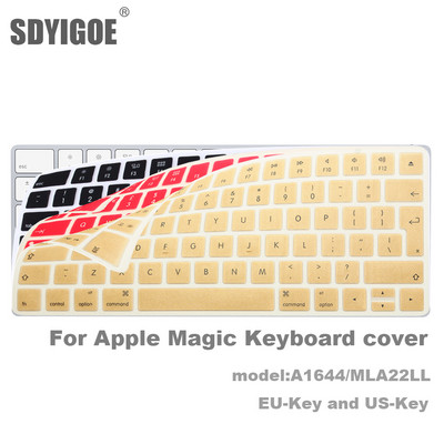 Κάλυμμα Magic Keyboard Rainbow Gradient Silicone Skin Protective Film for Apple Magic Keyboard 2 2015 A1644 Έκδοση πληκτρολογίου ΗΠΑ/ΕΕ