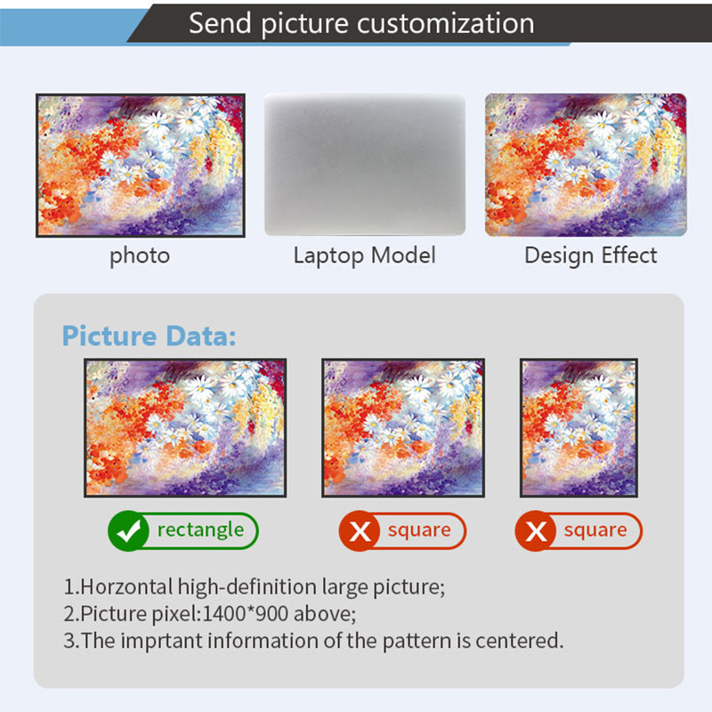 Najnovija naljepnica s naljepnicom za prijenosno računalo Art Decal 15,4" 17" naljepnica za prijenosno računalo Odgovara 13,3" 14" 15,6" 16" Univerzalna koža