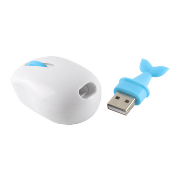 2.4 Ghz оптична мишка Сладка анимационна безжична мишка 1200 DPI USB Computer Mause Офис мини ергономични мишки за игри за лаптоп геймър