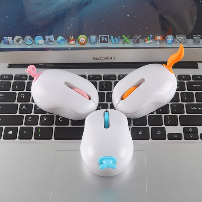 Οπτικό ποντίκι 2,4 Ghz Cute Cartoon Ασύρματο ποντίκι 1200DPI USB Υπολογιστή Mause Office Mini Εργονομικά ποντίκια παιχνιδιών για παίκτη για φορητό υπολογιστή