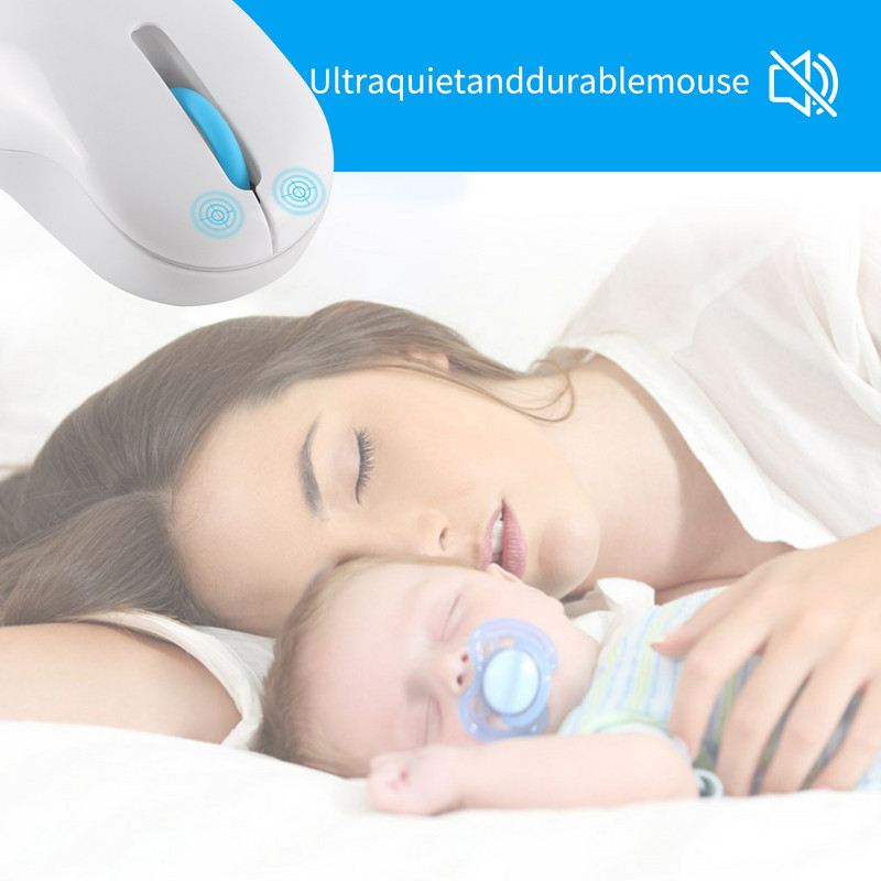 2.4 Ghz optički miš slatki crtani bežični miš 1200 DPI USB računalo Mause uredski mini ergonomski miševi za igranje za prijenosna računala