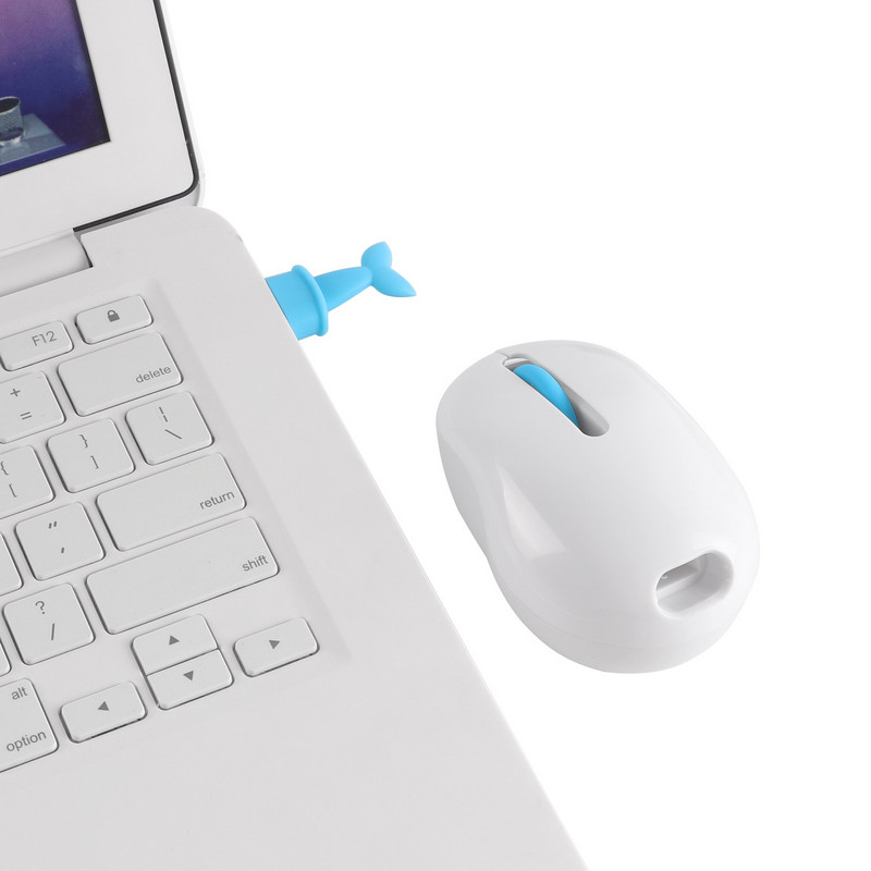 2.4 Ghz optički miš slatki crtani bežični miš 1200 DPI USB računalo Mause uredski mini ergonomski miševi za igranje za prijenosna računala