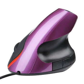 1600 DPI Ергономични вертикални мишки Оптична USB мишка за компютърни игри с лаптоп