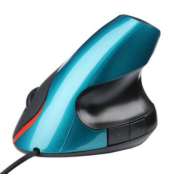 1600 DPI Ергономични вертикални мишки Оптична USB мишка за компютърни игри с лаптоп
