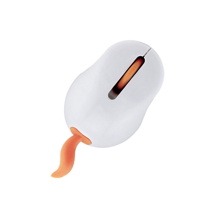 CHUYI Fox Shape Bežični slatki miš Optički USB Mini prijenosno računalo 1200 DPI Za prijenosno stolno računalo Dječji darovi