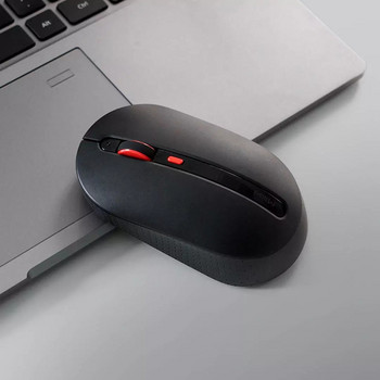 Youpin Miiiw Ασύρματο ποντίκι σίγασης 1000DPI Κουμπί σίγασης 2,4 GHz Ασύρματο δέκτη Αθόρυβο ποντίκι παιχνιδιών για φορητό υπολογιστή Office Mic