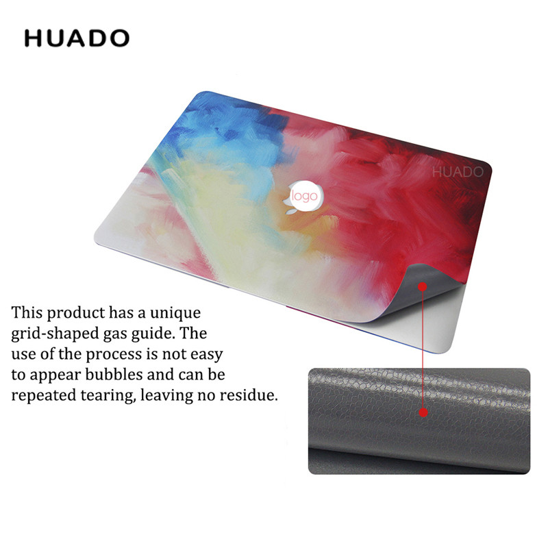 Rose Pink Mackbook skin prijenosno računalo Decal Sticker Cover PVC prijenosno računalo Višekratna upotreba 15.6 11.6 13.3