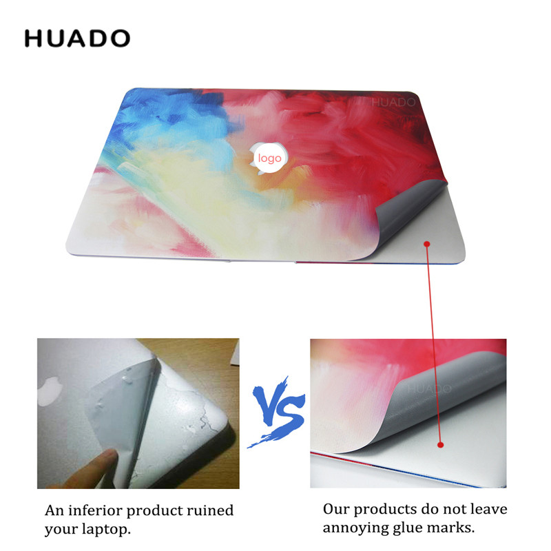 Rose Pink Mackbook skin prijenosno računalo Decal Sticker Cover PVC prijenosno računalo Višekratna upotreba 15.6 11.6 13.3