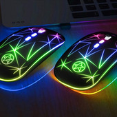 RYRA RGB Pc Gamer Ασύρματο Bluetooth αθόρυβο ποντίκι για υπολογιστή MacBook Tablet Υπολογιστή φορητό υπολογιστή Ποντίκια Επαναφορτιζόμενα 2.4G ασύρματο ποντίκι