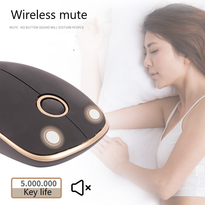 Nauja 2.4G belaidė pelė 1600DPI Ergonomiška optinė nutildymo pelė Nešiojama kompiuterio pelė Žaidimų pelė Biuro nešiojamojo kompiuterio belaidė pelė