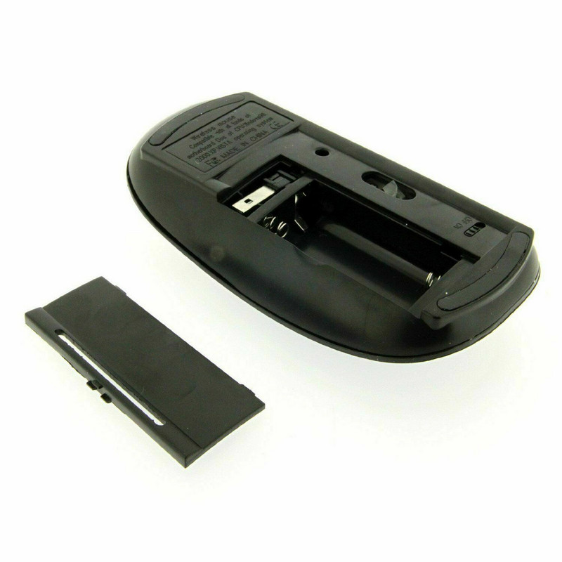 Vezeték nélküli Bluetooth egér Laptop kiegészítő Számítógépes játék egerek 1600 DPI 2,4 Ghz Ultravékony, ergonomikus hordozható egerek notebookhoz