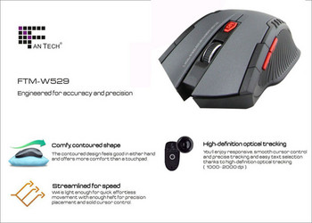 2023 Optical Gaming για PC Mini Laptop 2,4 Ghz φορητό ασύρματο ποντίκι Φορητό γραφείο ψυχαγωγία Αξεσουάρ σίγασης