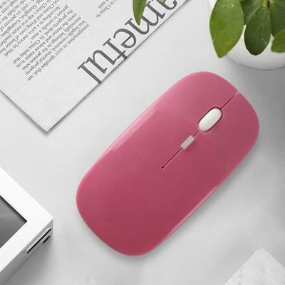 2.4G USB bežični miš Gaming Miš s tihim punjenjem s LED pozadinskim osvjetljenjem Punjivi ergonomski Mause Laptop PC miševi za računala