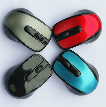 Безжична мишка 2.4G преносима игра за домашен офис настолен лаптоп универсален цветен фотоелектричен