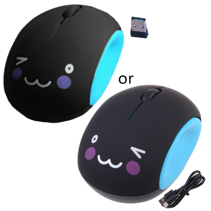 Mini punjivi miš prijenosni bežični tihi crtani miševi punjivi za prijenosno računalo prijenosno računalo