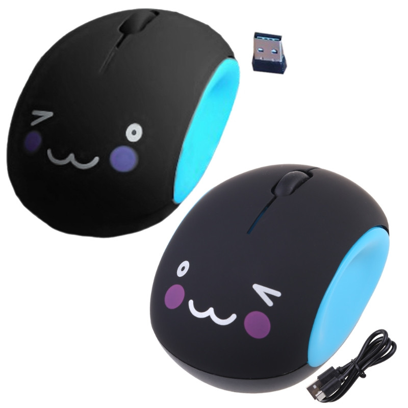 Mini punjivi miš prijenosni bežični tihi crtani miševi punjivi za prijenosno računalo prijenosno računalo