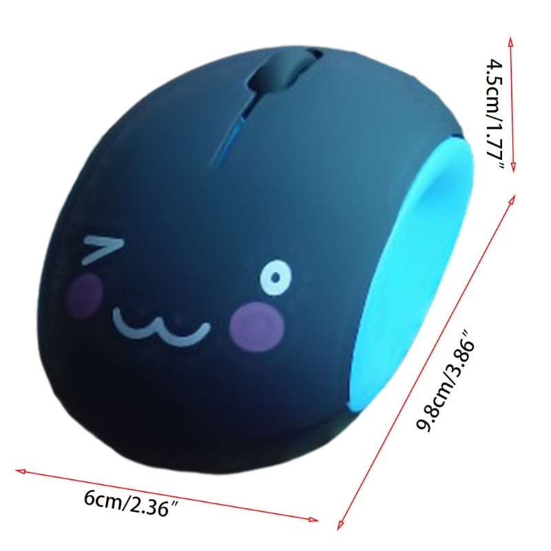 Mini punjivi miš prijenosni bežični tihi crtani miševi punjivi za prijenosno računalo prijenosno računalo