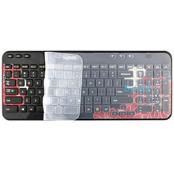 Κάλυμμα πληκτρολογίου K360 για Logitech K360 K365 MK360 MK365 for Logi Wireless Protective Protector Θήκη δέρματος Clear Silicone