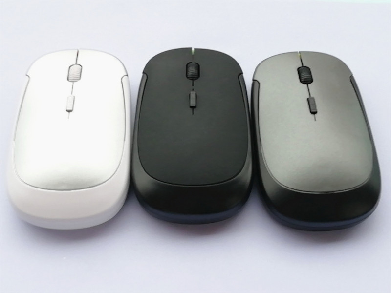 Mouse optic fără fir 2.4G 1600 DPI mouse ultra-subțire pentru cadou mini mouse fără fir pentru laptop PC