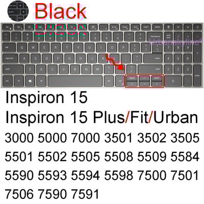 Husă pentru tastatură pentru Dell Inspiron 15 5000 5545 5547 5548 5551 5552 5555 5558 5559 5565 5566 5567 5568 5570 Husă de protecție