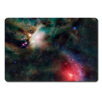 Tekstuuriga nahakleebise ümbris Macbook Pro kleebise vinüülist sülearvutile Mac Air Pro 13" 15" A1398 A2141 A2337 Space Galaxy Star Gazer