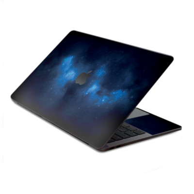 Tekstuuriga nahakleebise ümbris Macbook Pro kleebise vinüülist sülearvutile Mac Air Pro 13" 15" A1398 A2141 A2337 Space Galaxy Star Gazer