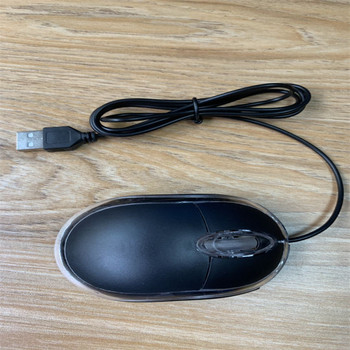 Кабелна мишка за компютър, лаптоп, настолен компютър, мишка, USB интерфейс, удобно усещане, оптоелектронна мишка, бизнес офис мишка
