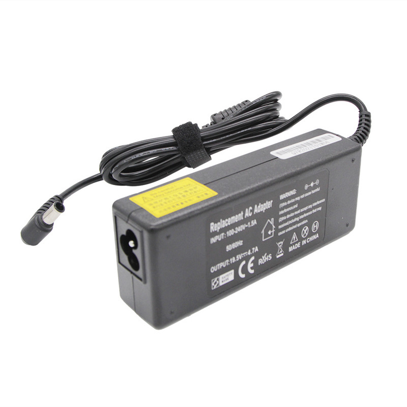 19.5V 4.7A 90W 6.5*4.4mm lādētāja maiņstrāvas klēpjdatora adapteris Sony Vaio PCG-61511L VGP-AC19V20 VGP-AC19V29 VGP-AC19V31 VGP-AC19V32 33