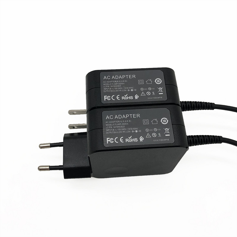 20V 2.25A 45W 4.0*1.7mm klēpjdatora barošanas adapteris Lenovo lādētājam Ideapad 100 100s yoga310 yoga510 maiņstrāvas adaptera lādētājs ADL45WCC