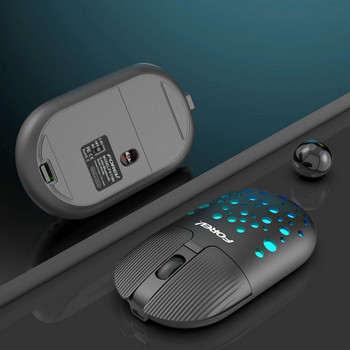 Εξαιρετικό ποντίκι φορητού υπολογιστή Φορητό αθόρυβο ασύρματο ποντίκι με προσαρμογέα USB Cozy Touch συμβατό με Bluetooth ποντίκι για φορητό υπολογιστή