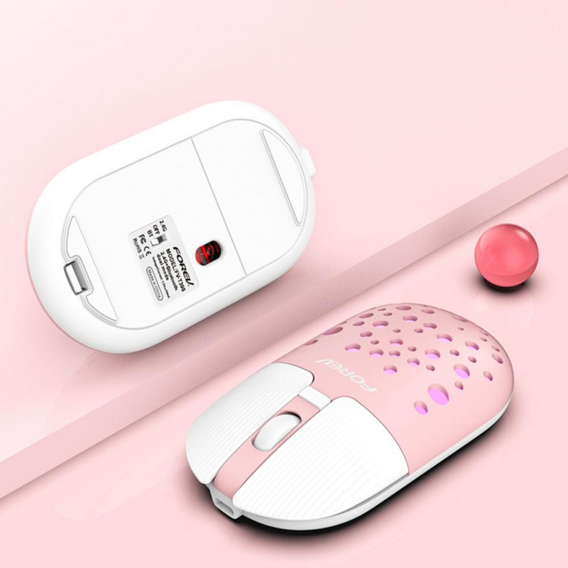 Izsmalcināta klēpjdatora pele Pārnēsājama klusa bezvadu pele ar USB adapteri Cozy Touch ar Bluetooth saderīga pele klēpjdatoram