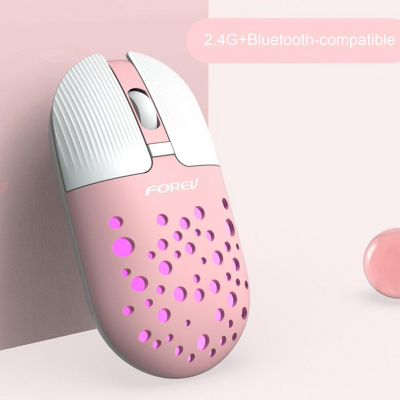 Izsmalcināta klēpjdatora pele Pārnēsājama klusa bezvadu pele ar USB adapteri Cozy Touch ar Bluetooth saderīga pele klēpjdatoram