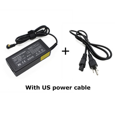 19V 3.42A 65W 5.5x1.7mm maiņstrāvas adaptera lādētājs Acer Aspire 5315 5630 5735 5920 5535 5738 6920 7520 piezīmjdatora barošanas avots