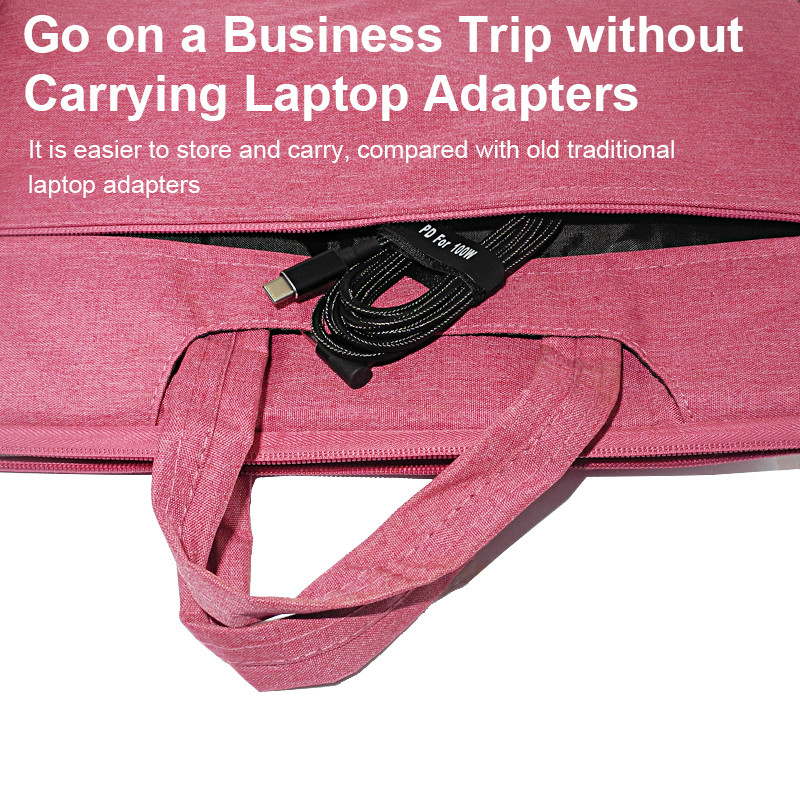 100 W USB C tipa klēpjdatora strāvas adapteris uzlādes kabelis vads līdzstrāvas ligzdas spraudnis Dual E-Mark mikroshēmas pārveidotājs Hp Asus Lenovo Dell klēpjdatoriem