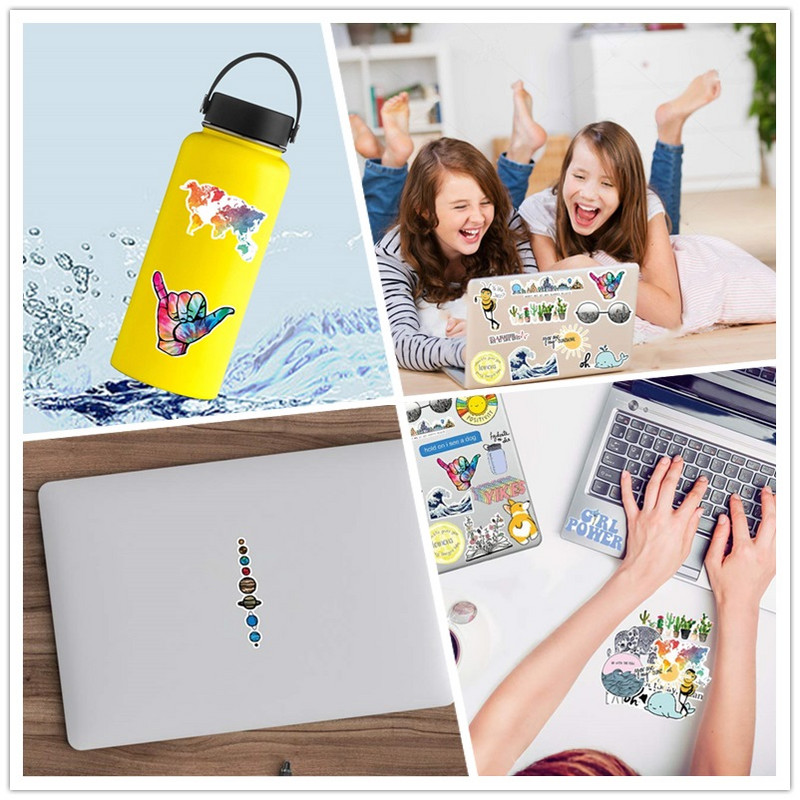 22/23/45 gab. Jaukas VSCO uzlīmes Modernas tīņu meitenes klēpjdatora uzlīmes uz MacBook ūdens pudeles tālruņa čemodāna Viny Decal