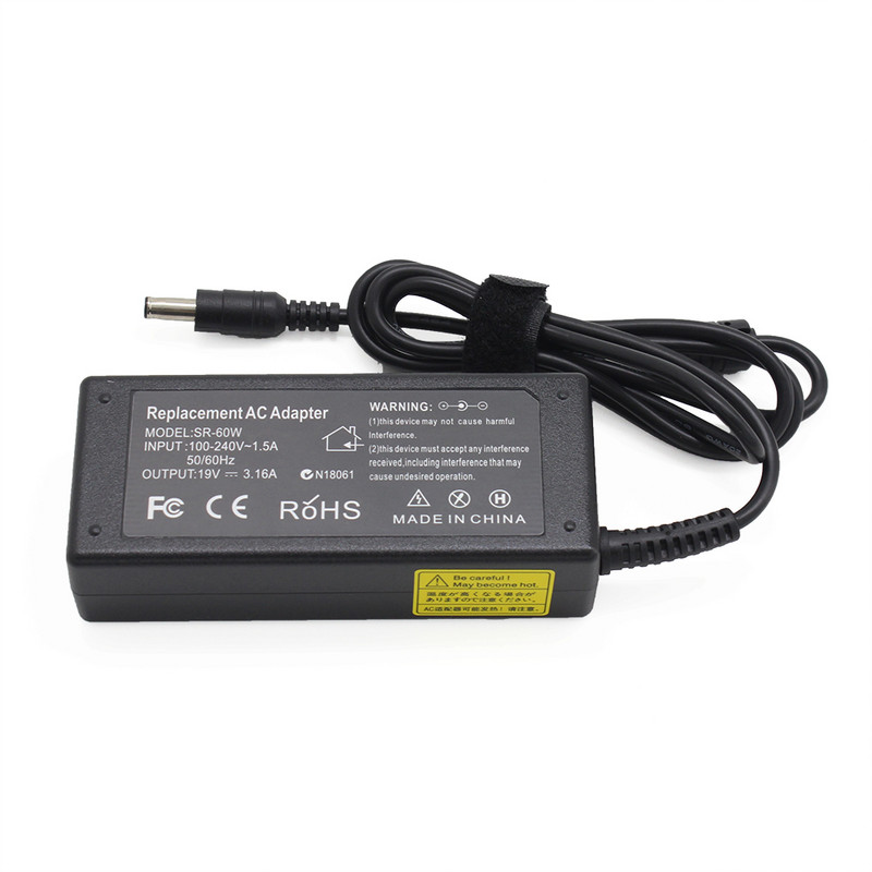 19V 3.16A 5.5*3.0mm AC adapter za prijenosna računala za samsung R429 RV411 R428 RV415 RV420 RV515 R540 R510 R522 R530 punjač za prijenosna računala